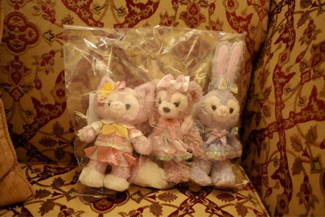 ダッフィー＆フレンズ ポージープラッシー7体（おまけ付き）