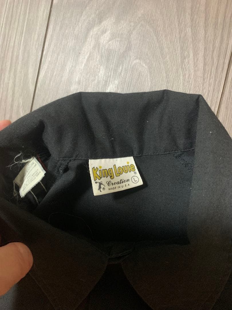 king louie 70〜80s ボーリングシャツ　ヴィンテージ