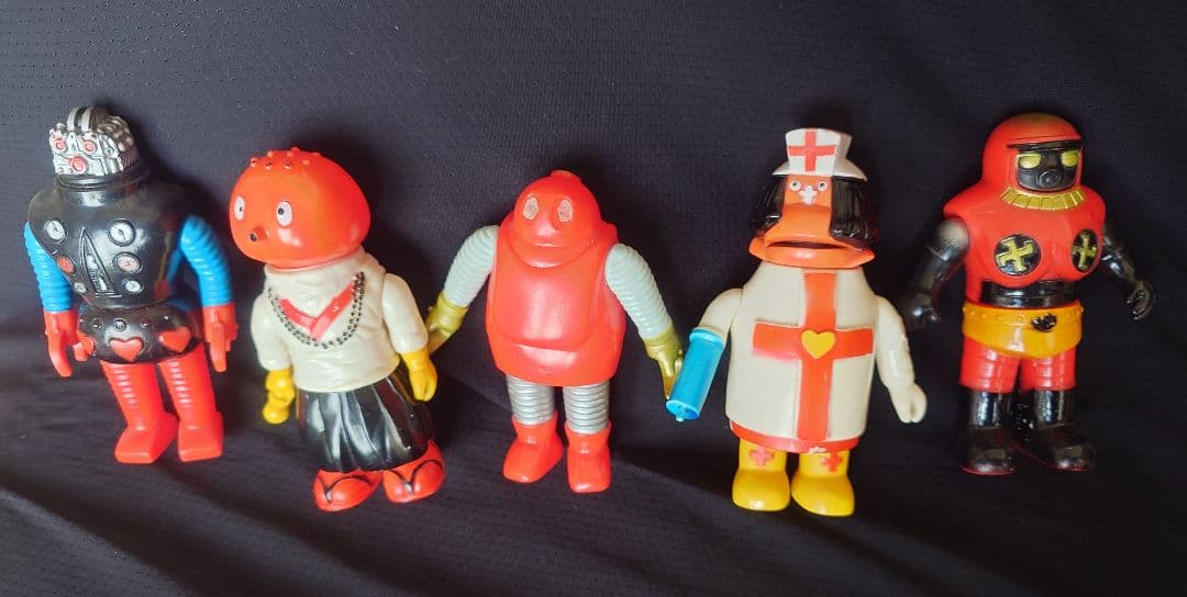 がんばれロボコン 16体セット ソフビ 当時物