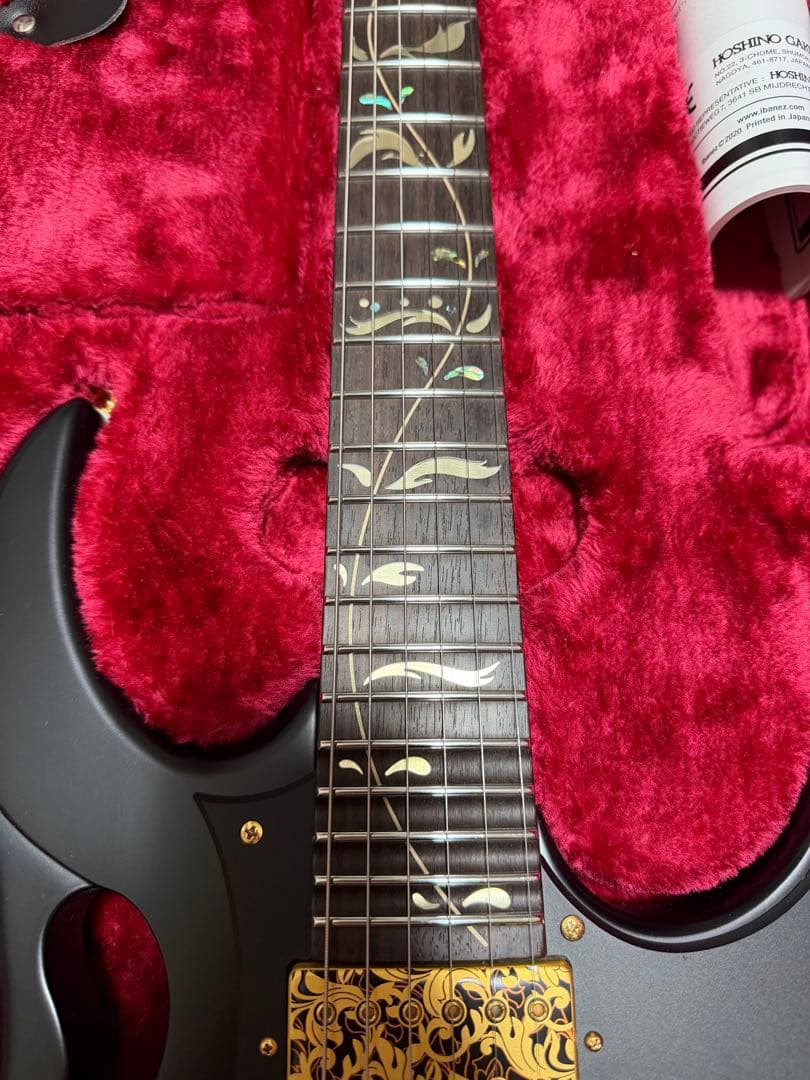 ギター Ibanez PIA3761 XB Onyx Black Steve Vai
