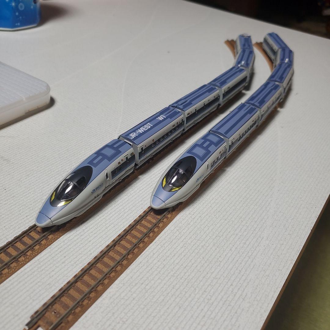 Bトレインショーティー　500系新幹線１２両　N 化パーツとケース付き