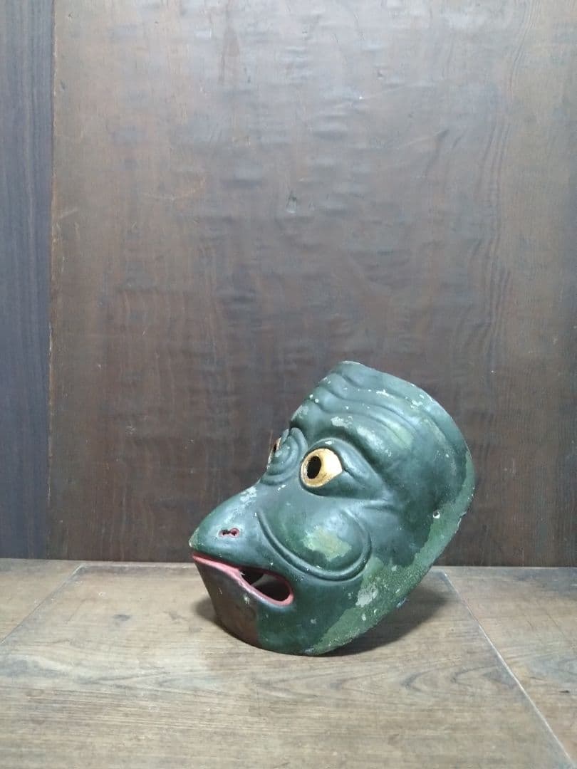 崑崙八仙　舞楽面　能面　芸能　神楽　神事　古美術骨董古道具