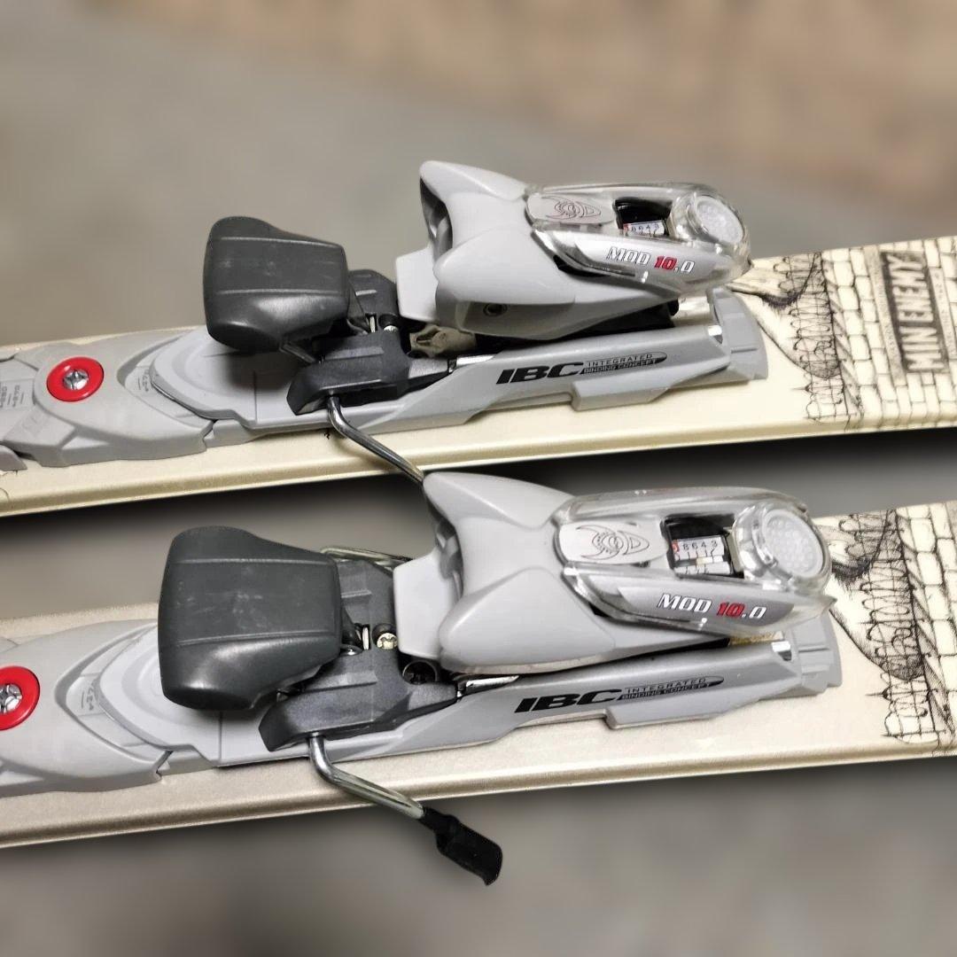 【希少 】K2 MIN ENEMY ミドルミッドスキー115cm セット