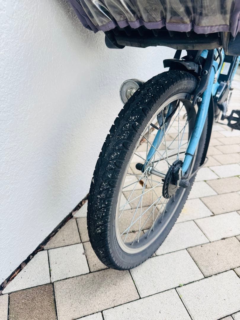 電動アシスト自転車　前部分チャイルドシート付き　PAS Kiss 注:引取限定