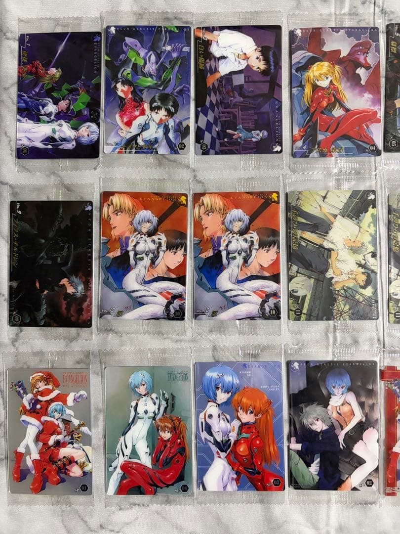 【未開封】エヴァンゲリオンウエハースカード　79枚　まとめ売り