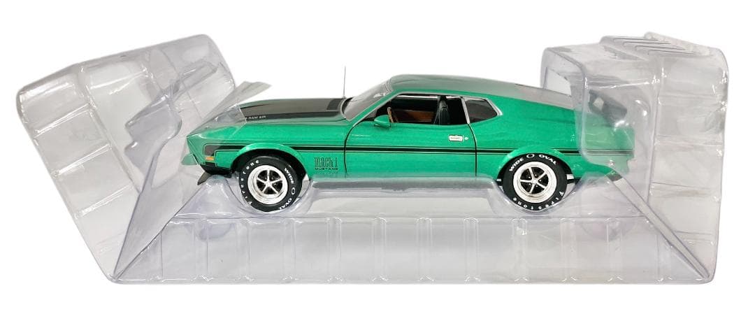 ★美品★ 1/18 1971 フォード マスタング マッハ 1 グラバーグリーン