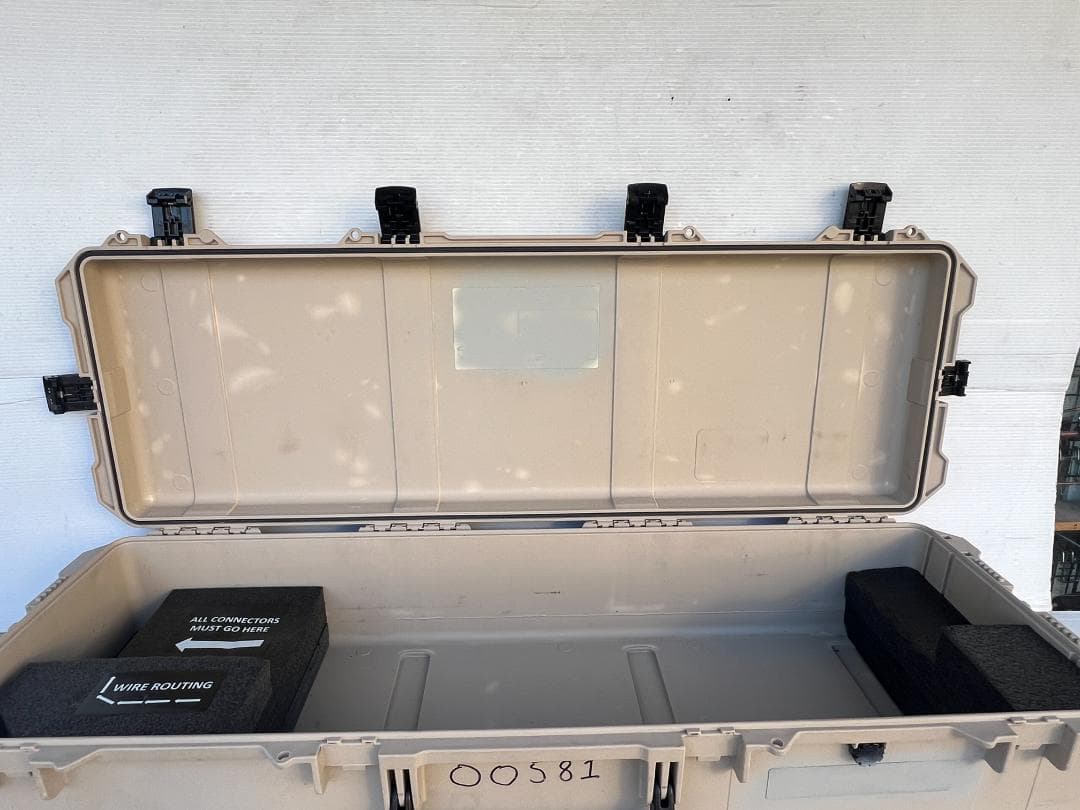 ②本物米軍ライフルケース ペリカン ミリタリー 外寸W120×D42×H23cm