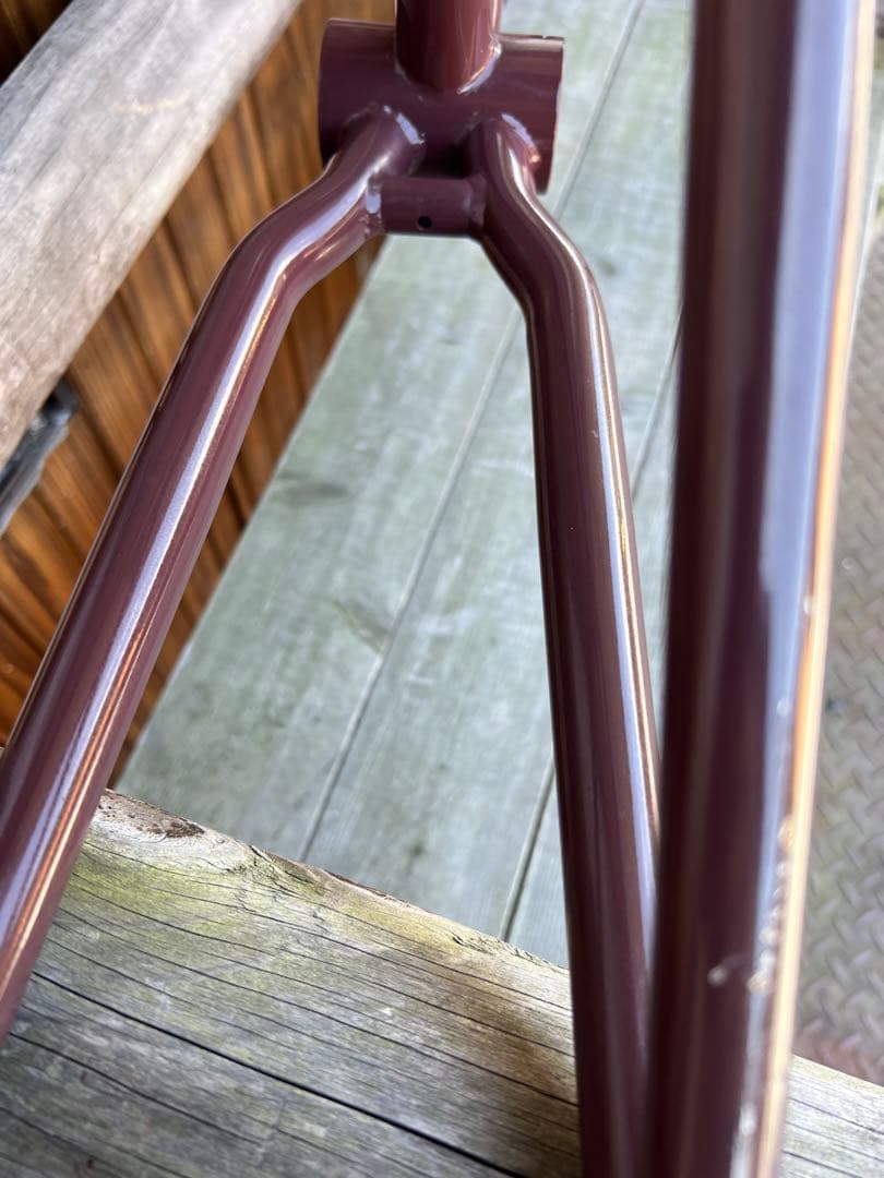 BMX フレーム LAMF SILVER FRAME 21”