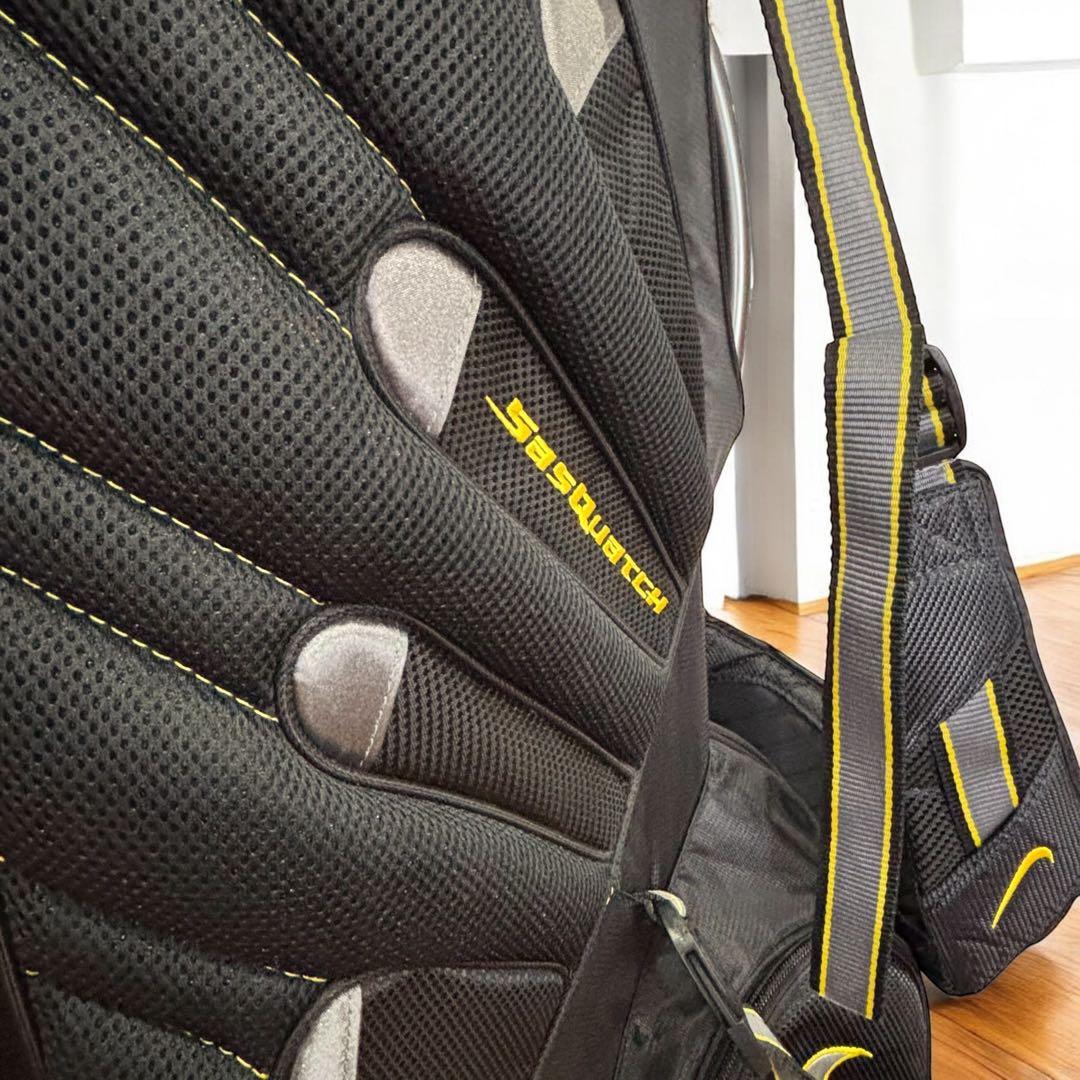 【廃盤希少】NIKE サスクワッチ スタンドキャディバッグ 14分割 軽量 黒