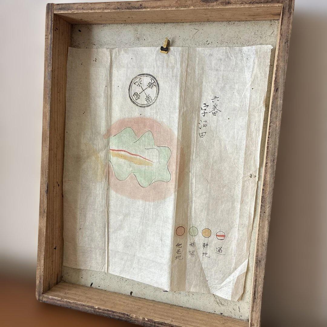 手描き古絵図