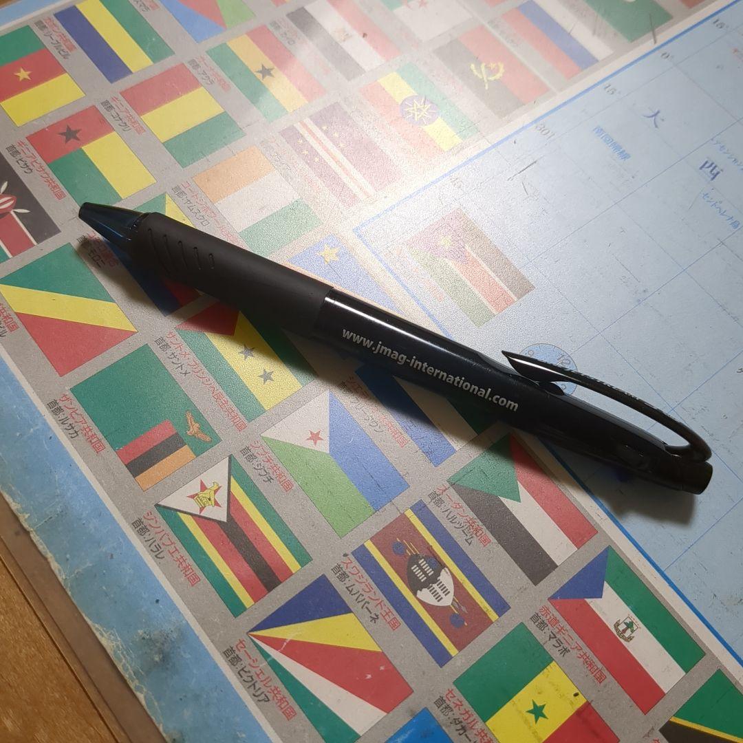 jmag 黒 ボールペン スリム