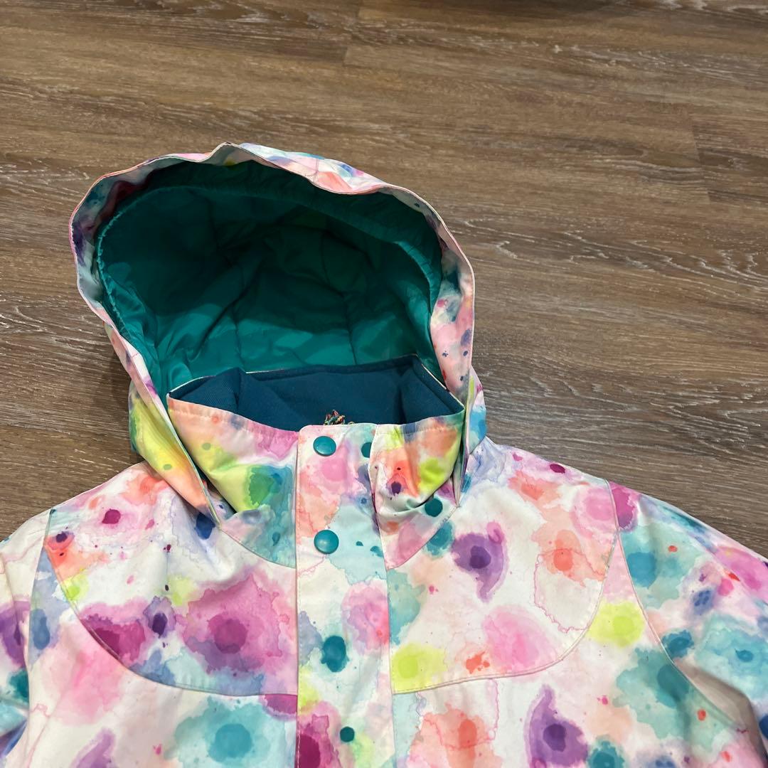 バートン　BURTON 子供用スノージャケット M 女の子　美品　子供