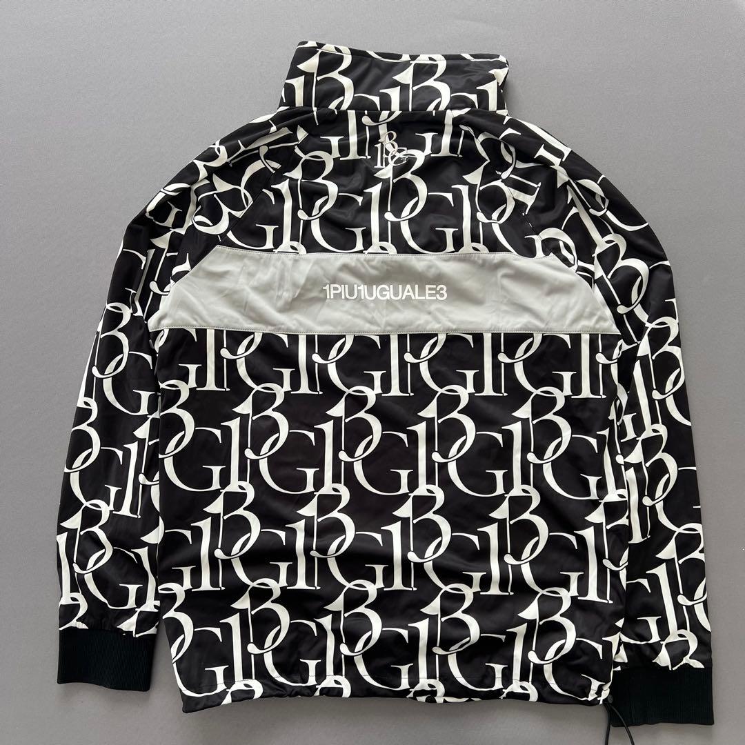 1piu1uguale3 GOLF ナイロンジャケット　総柄　ブルゾン　ゴルフ