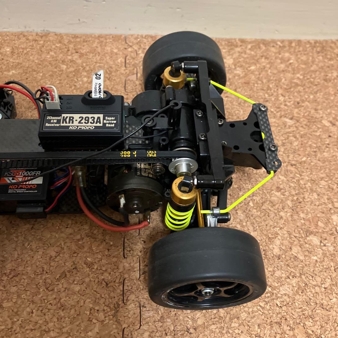 ●タミヤTA03R-TRF●KOプロポ●D1-Mチャージャー