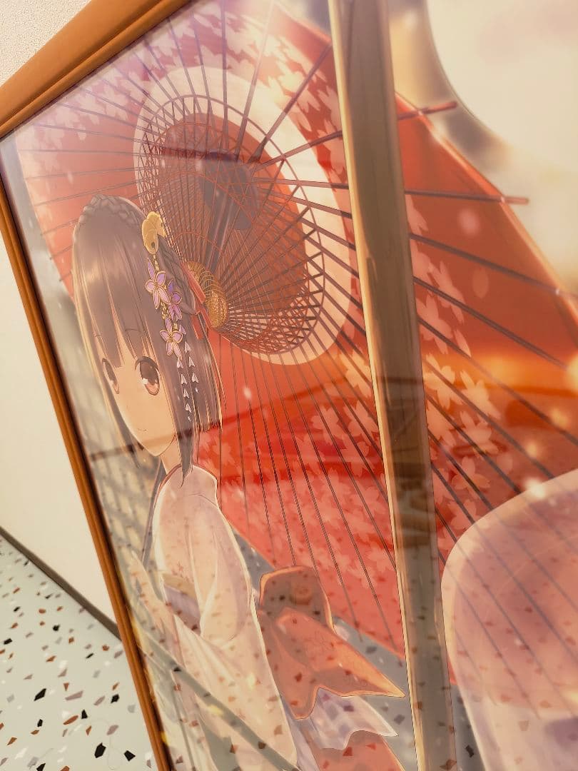 【受注生産限定品】絵師100人展04 6U☆先生　複製原画「遇ふ」