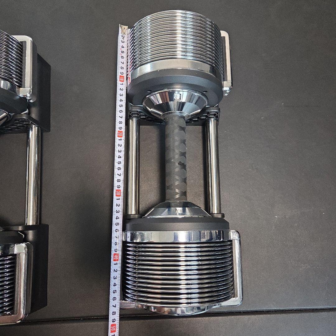 引き取り限定　可変式ダンベル３２キロ　１キロ刻み