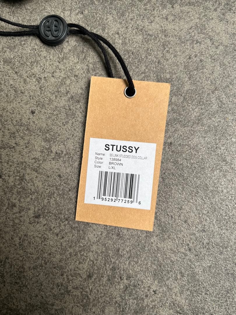 stussy. 大、中犬用首輪