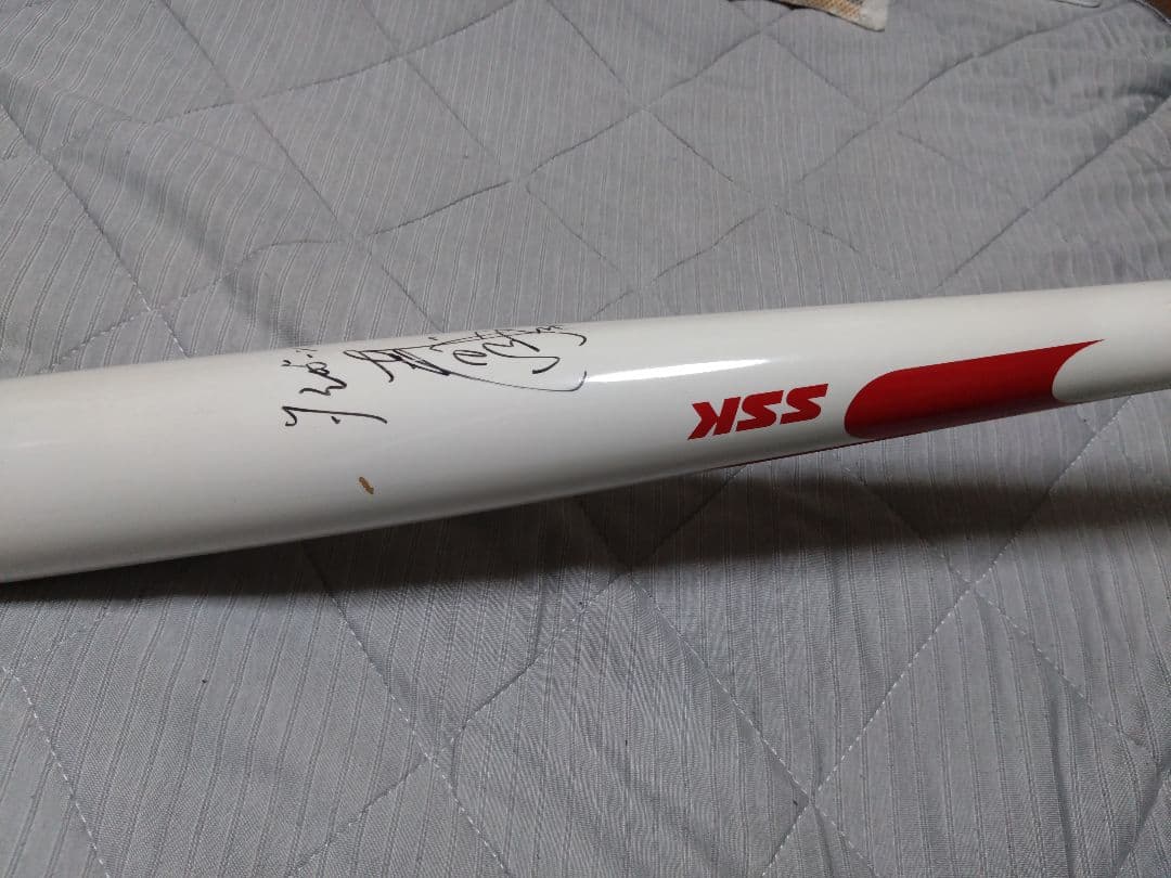 阪神タイガース林威助＃31 直筆サイン入SSK バット（正規品）
