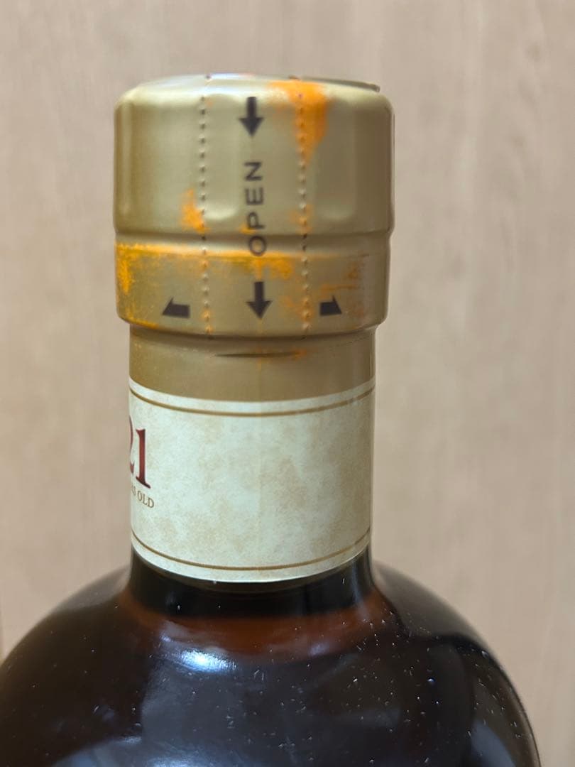 ニッカ ピュアモルト ウイスキー 竹鶴21年　未開封 古酒