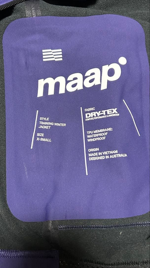  Men‘s Training Winter Jacket サイズXS