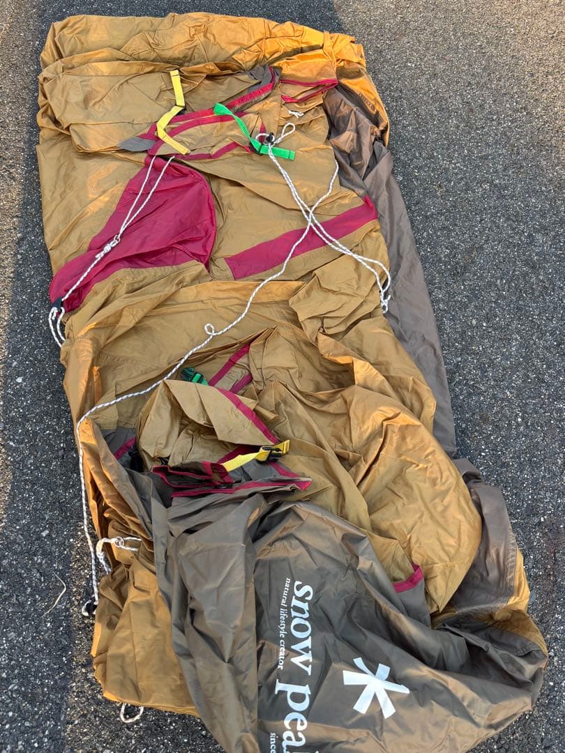 た*け様  peak スノーピーク アメニティドームM シート付き