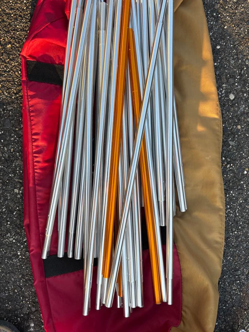 た*け様  peak スノーピーク アメニティドームM シート付き