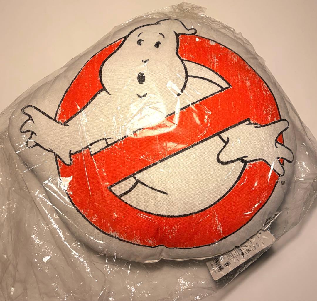 ゴーストバスターズ マシュマロマン＋ロゴ柄 クッション 2種セット 未使用