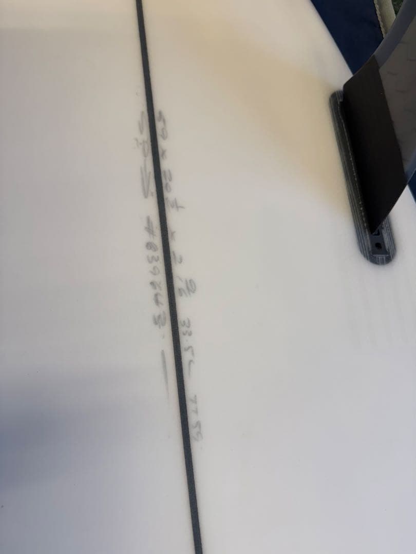 “美品\"SP ショートボード 5'9\" フィン、ボードケース付き　送料無料