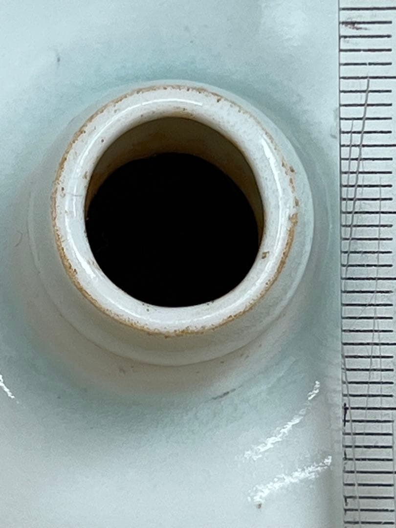 中国元時代影青釉　刻画花紋　梅瓶　骨董 美術品　唐物　 江戸　青磁　コレクション