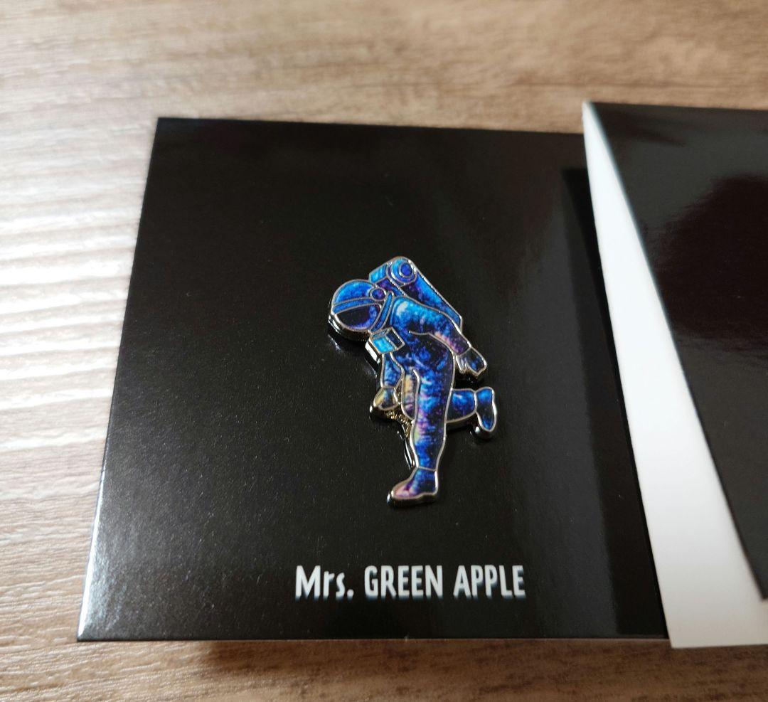 ゼンジン　ピンバッジ　Mrs. GREEN APPLE　ガチャ