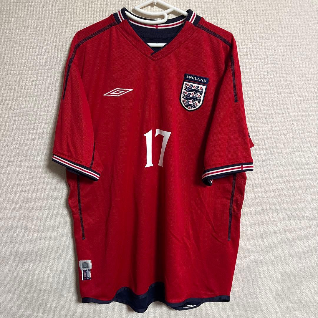 イングランド代表　2004年　シェリンガム　シュリンガム　ユニフォーム