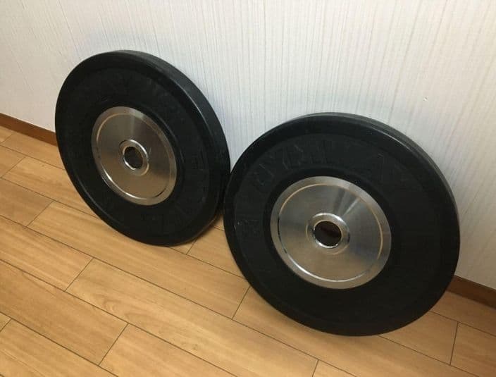 ② GYMWAY バンパープレート 20kg 1枚