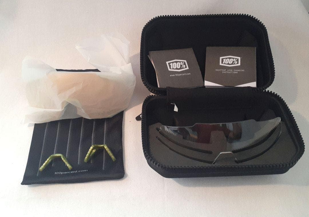 100% Racetrap Viperidae ワンハンドレッド サングラス