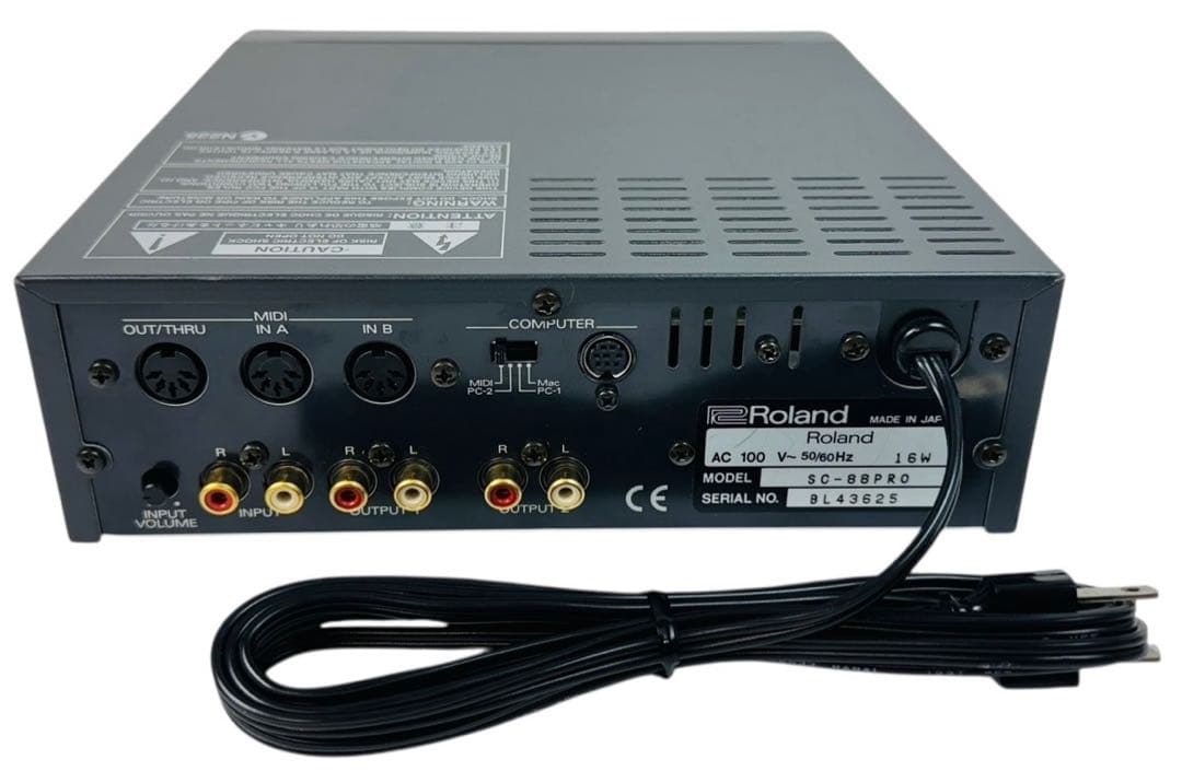 ローランド SOUND Canvas MIDI 音源モジュール SC-88Pro