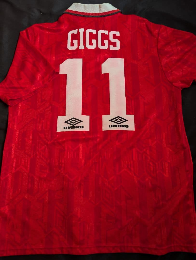 【当時物！】ライアン・ギグス/マンチェスターU/92-94シーズン/H
