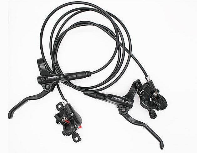 シマノMT200油圧ディスクブレーキ+RT56ローター180mm２枚セット