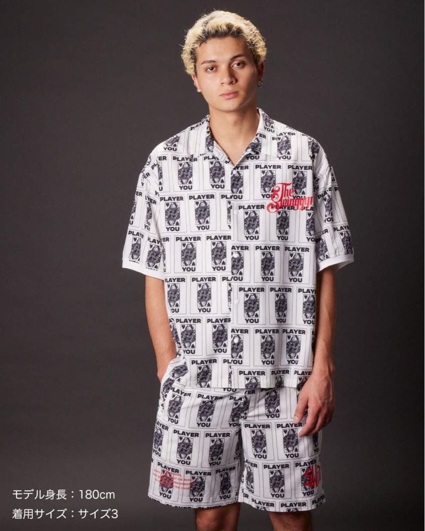 THE SWINGGGA TRUMP SHORTS, WHITE 新品