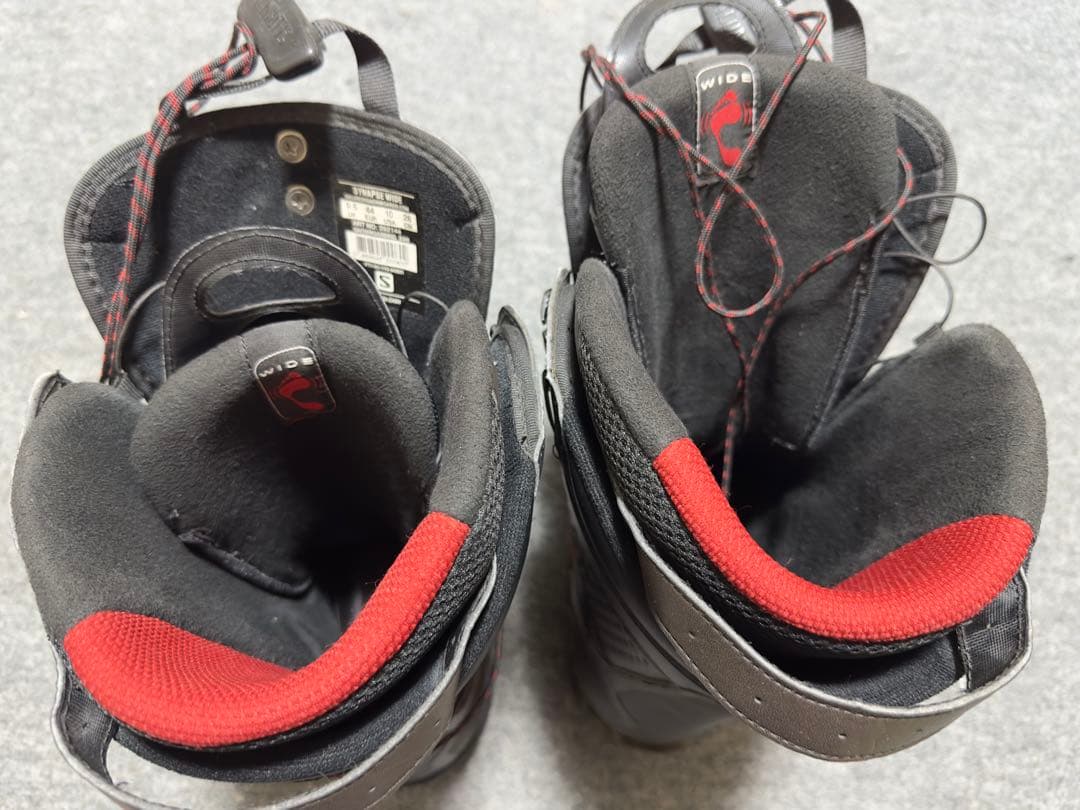 サロモン シナプス ワイド 28センチ ブラウン/レッド