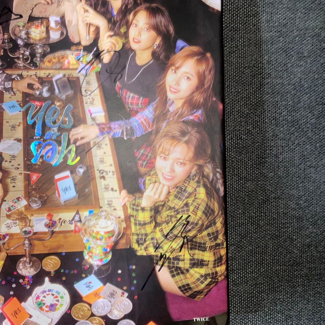 TWICE 直筆サイン入りCD