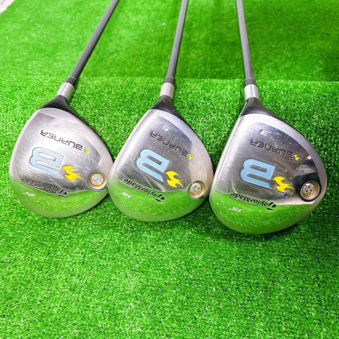 レディース テーラーメイド バーナー フェアウェイウッド3本 3W 5W 7W