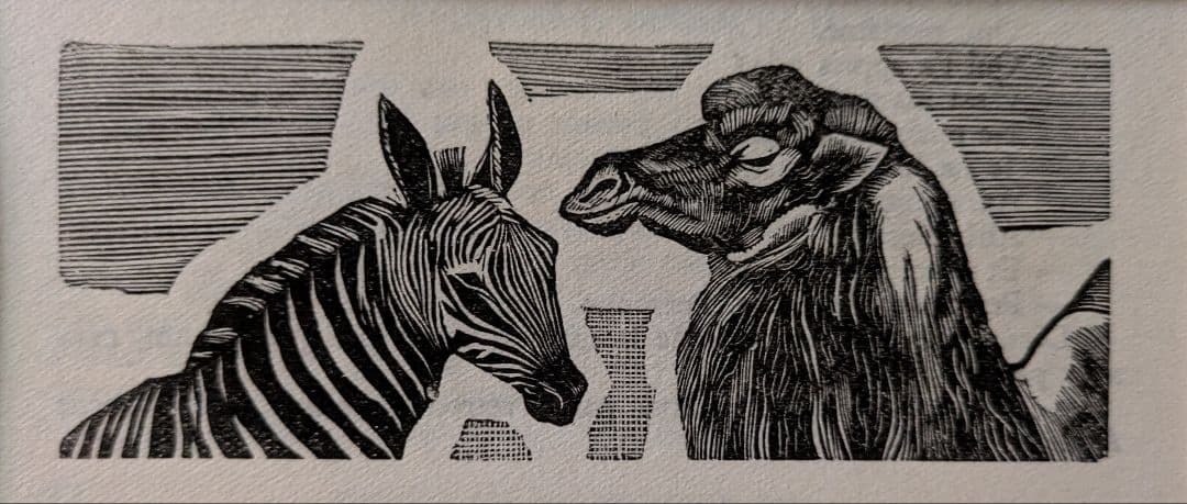 ラスト1点　Aa藤田嗣治の木版画　1925年制作