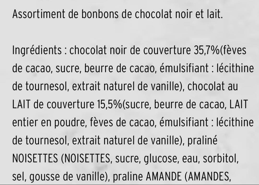 パトリックロジェ ショコラアソート チョコレート詰め合わせ フランス