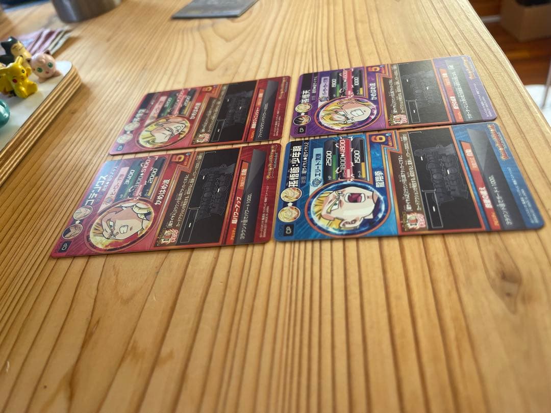 ドラゴンボールヒーローズ　フルセット8枚 【当時からフィルム保管】