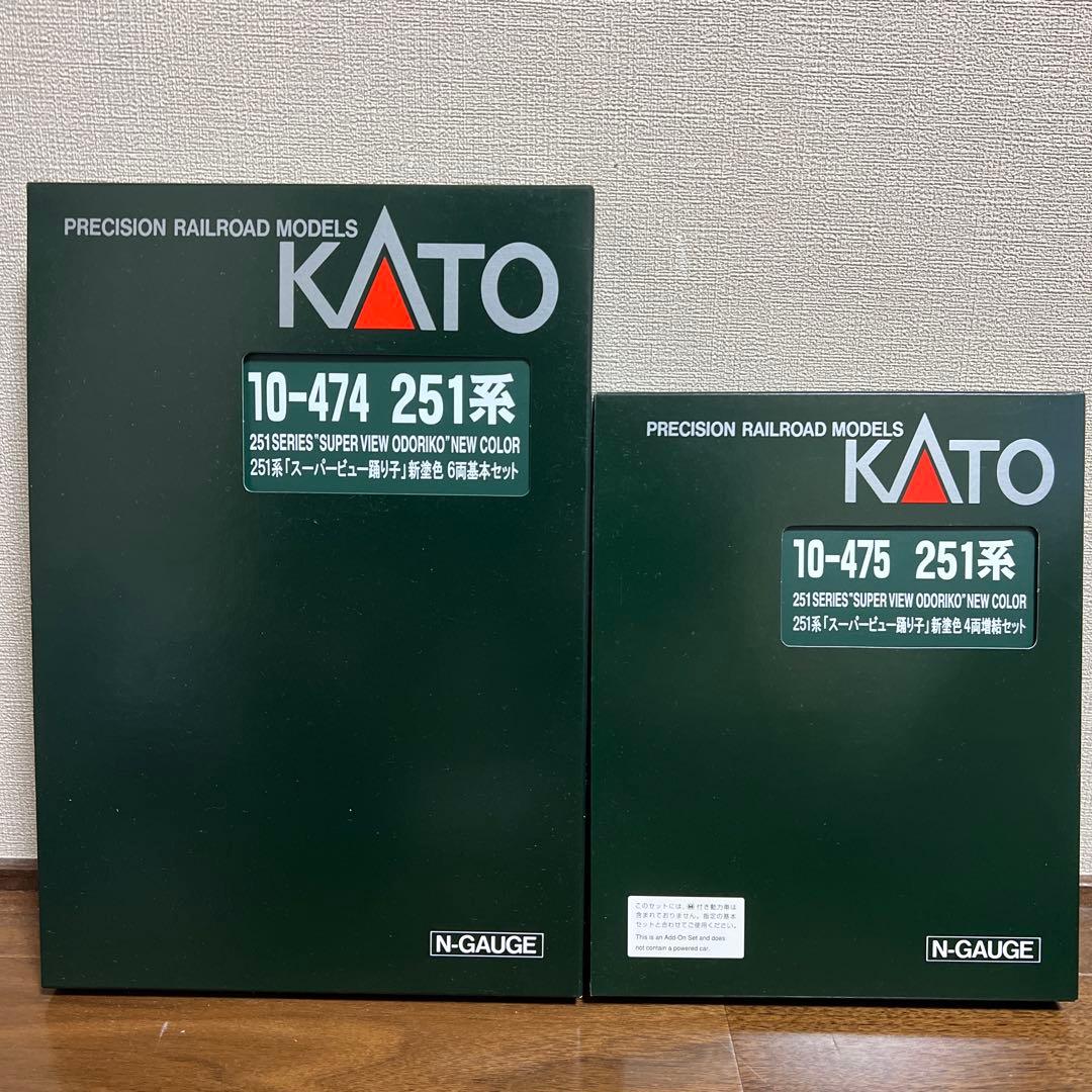KATO 251系 10-474 基本6両セット+増設4セット