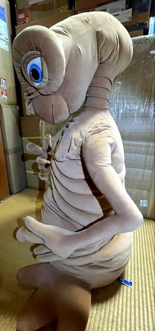 ★ E.T 等身大 ぬいぐるみ ★トイザらス 廃盤品 ★110cm