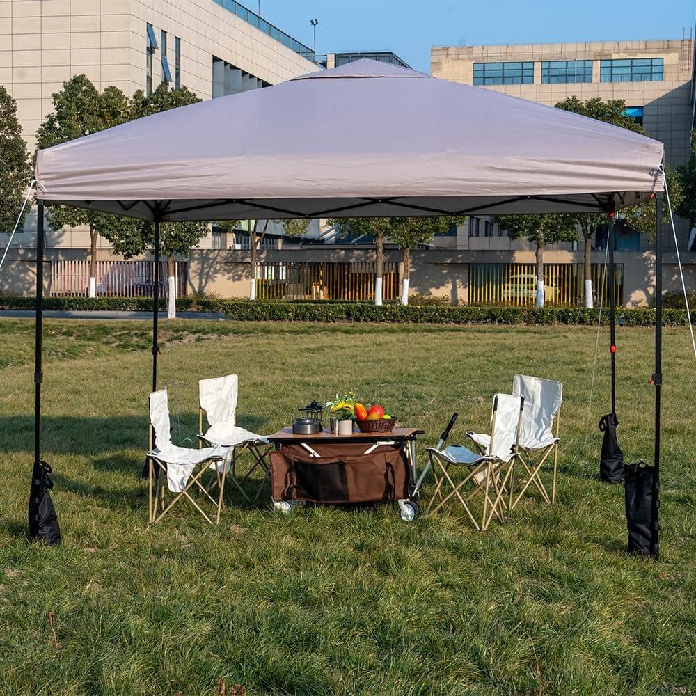 タープテント軽量 ワンタッチテント シェード インスタントバイザーシェード