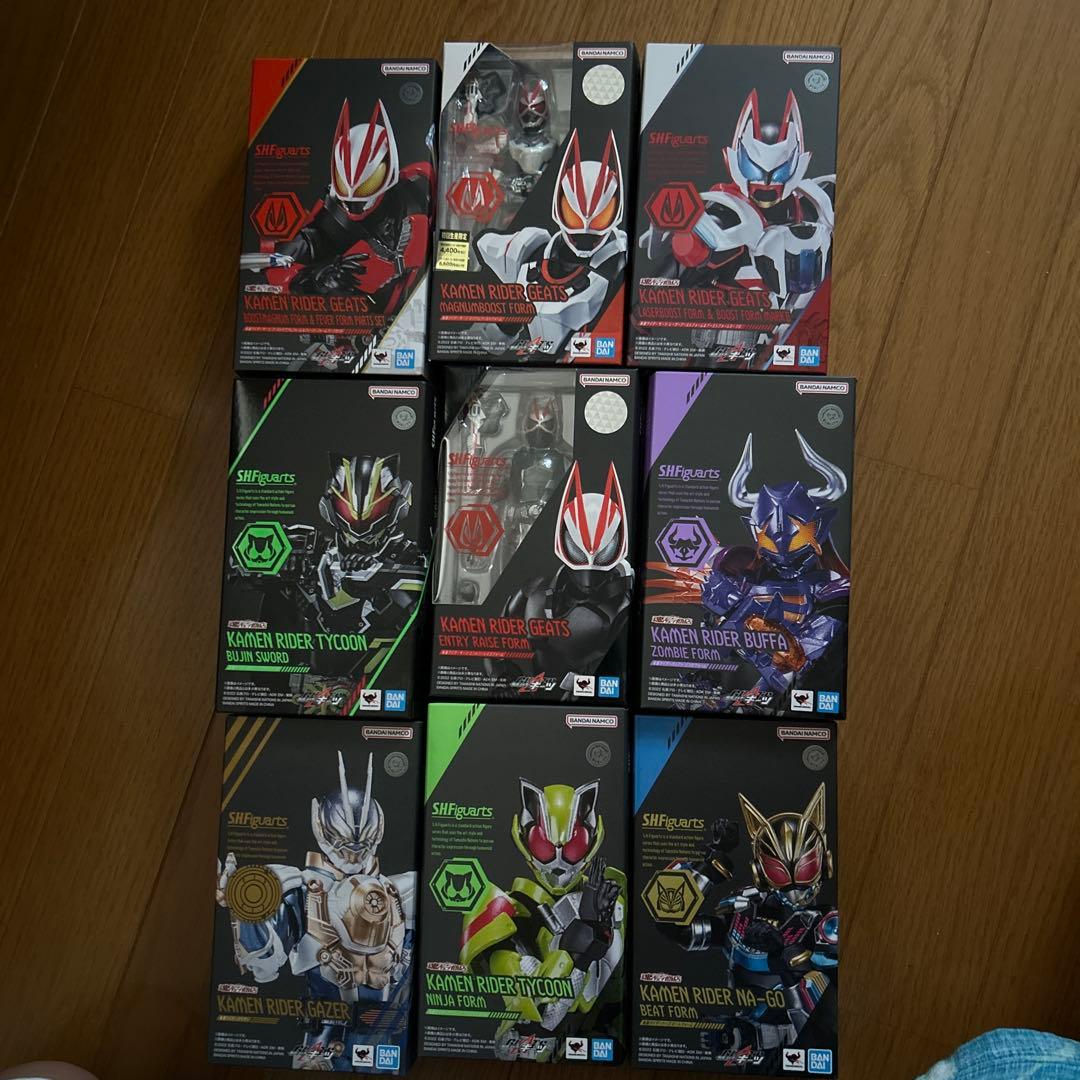 フィギュアーツ　仮面ライダーギーツセット