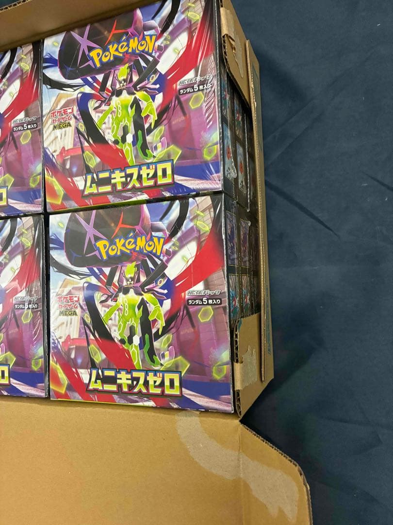 ポケモンカード　ムニキスゼロ　シュリンク付き　12BOX