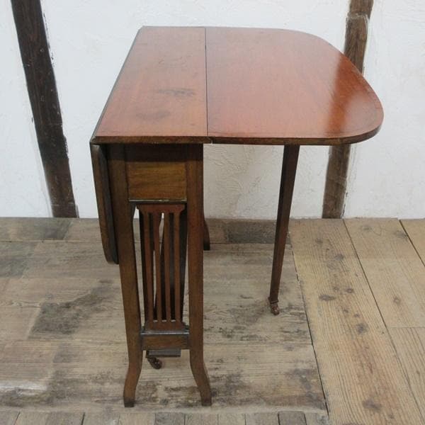 イギリス アンティーク 家具 サザーランドテーブル サイドテーブル 6152e