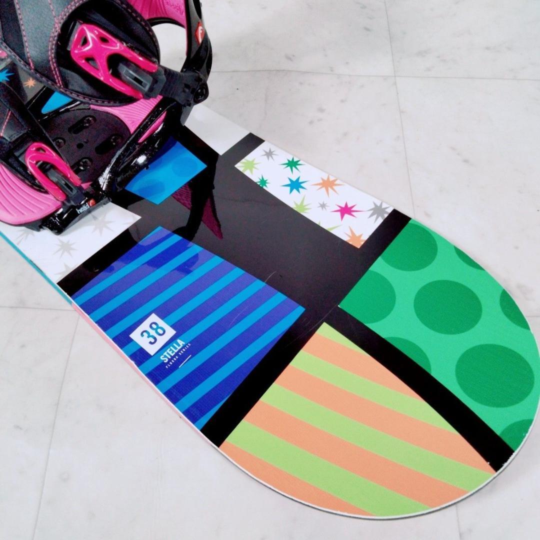 スノーボードセット　 スノボ　ヘッド　ステラ　 板　 レディース　N1659